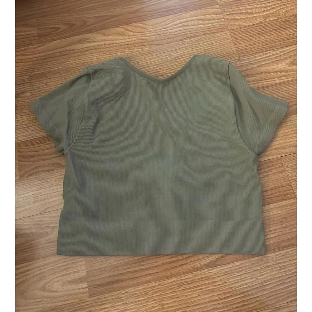 Aerie Seamless Bra Top Size Large - Image 5