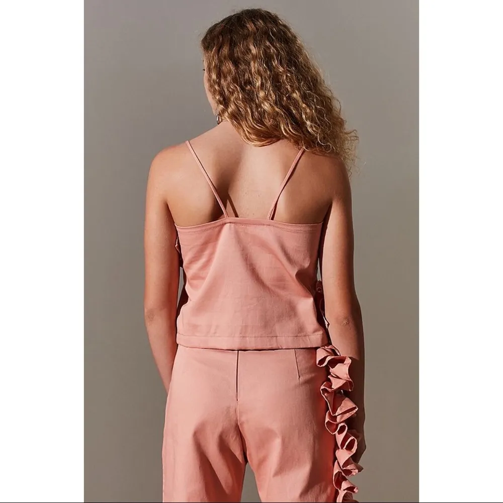 UO CS Asymmetrical Ruffle Top - Image 3