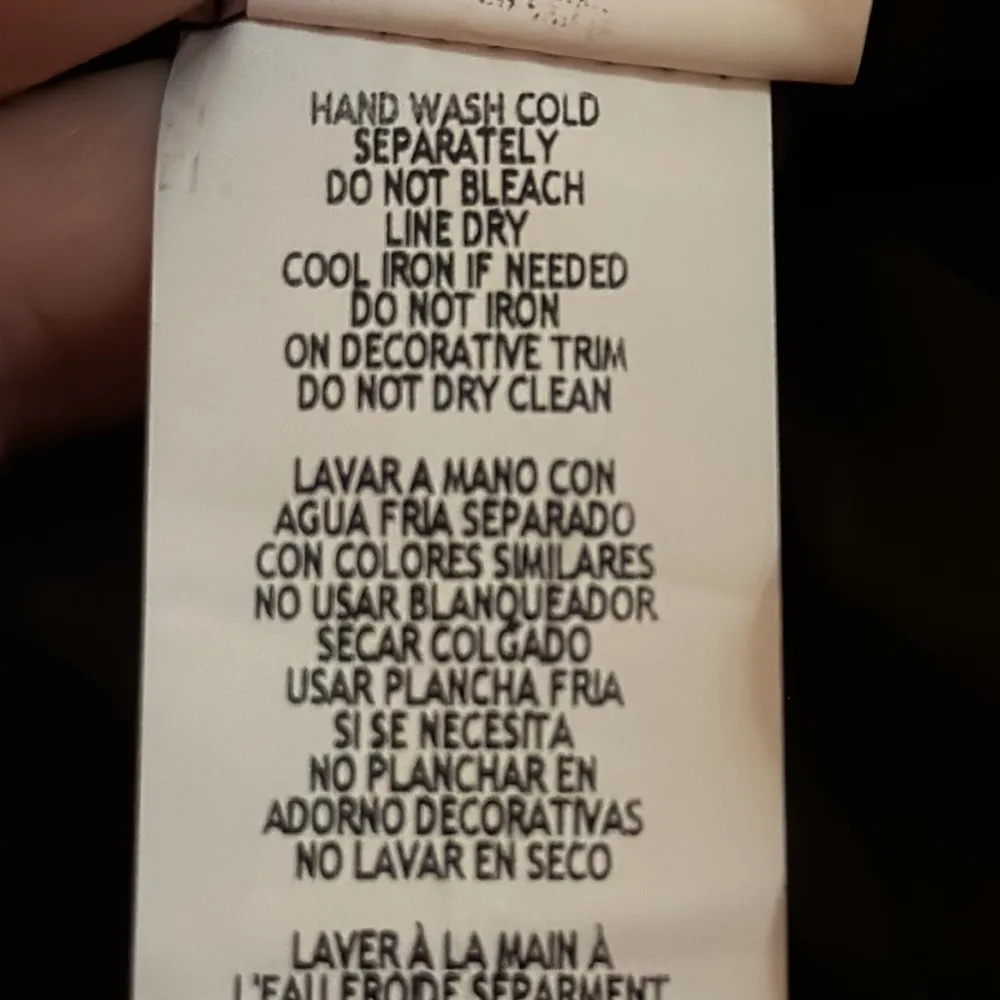 Marina Black Elastic Pull On Dress Pants Size 16 Style 28027‎ 28028 USA Wide Leg - Image 8