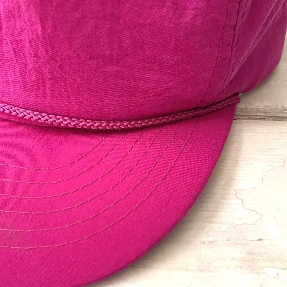 Vintage Purple Baseball Hat Trucker Hat Adjustable Size OS Adult Women’s Mens - Image 2