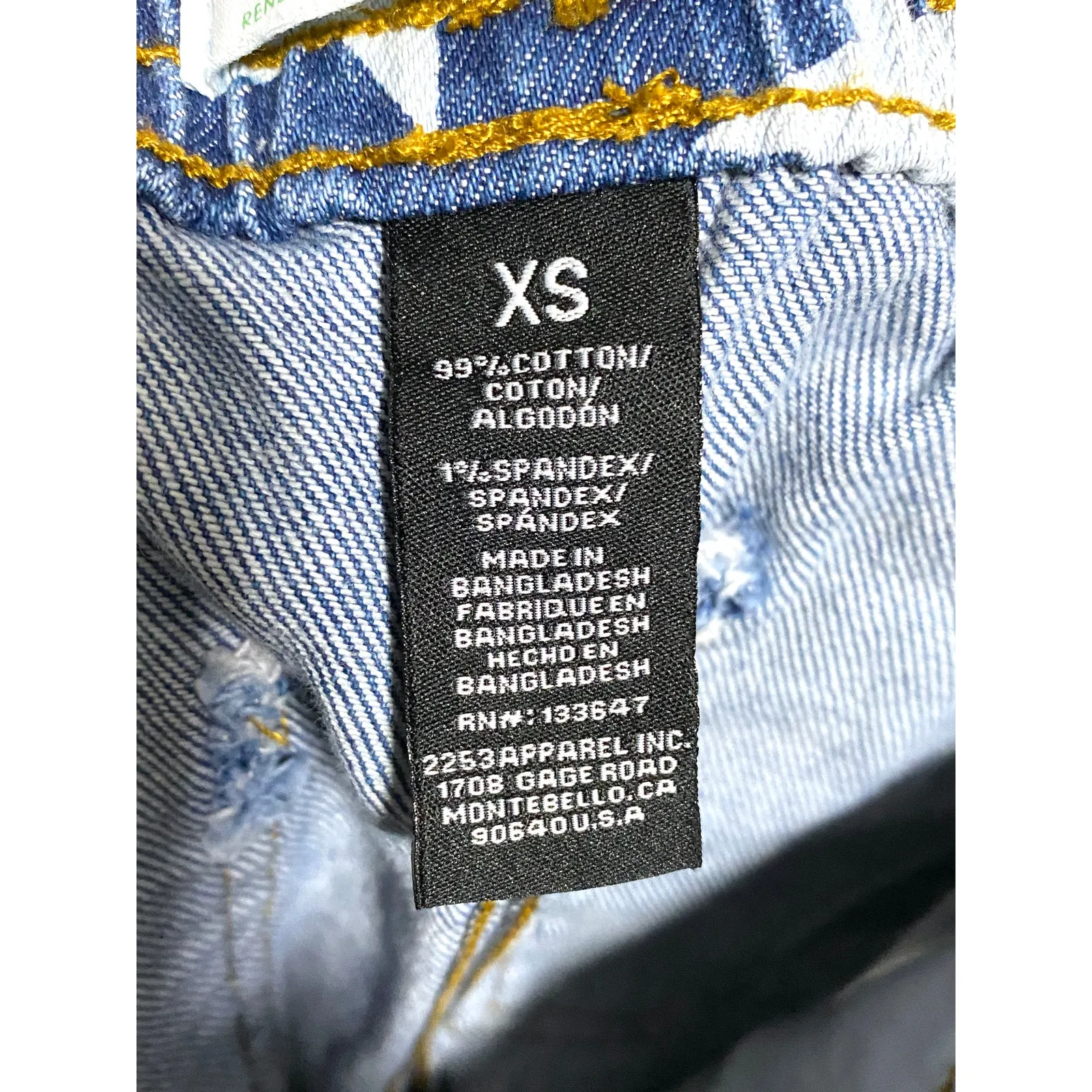 Celebrity Pink Pull On Poppy Denim Shorts Stars XS Cut Off Celestial Boho Hippie - Image 6