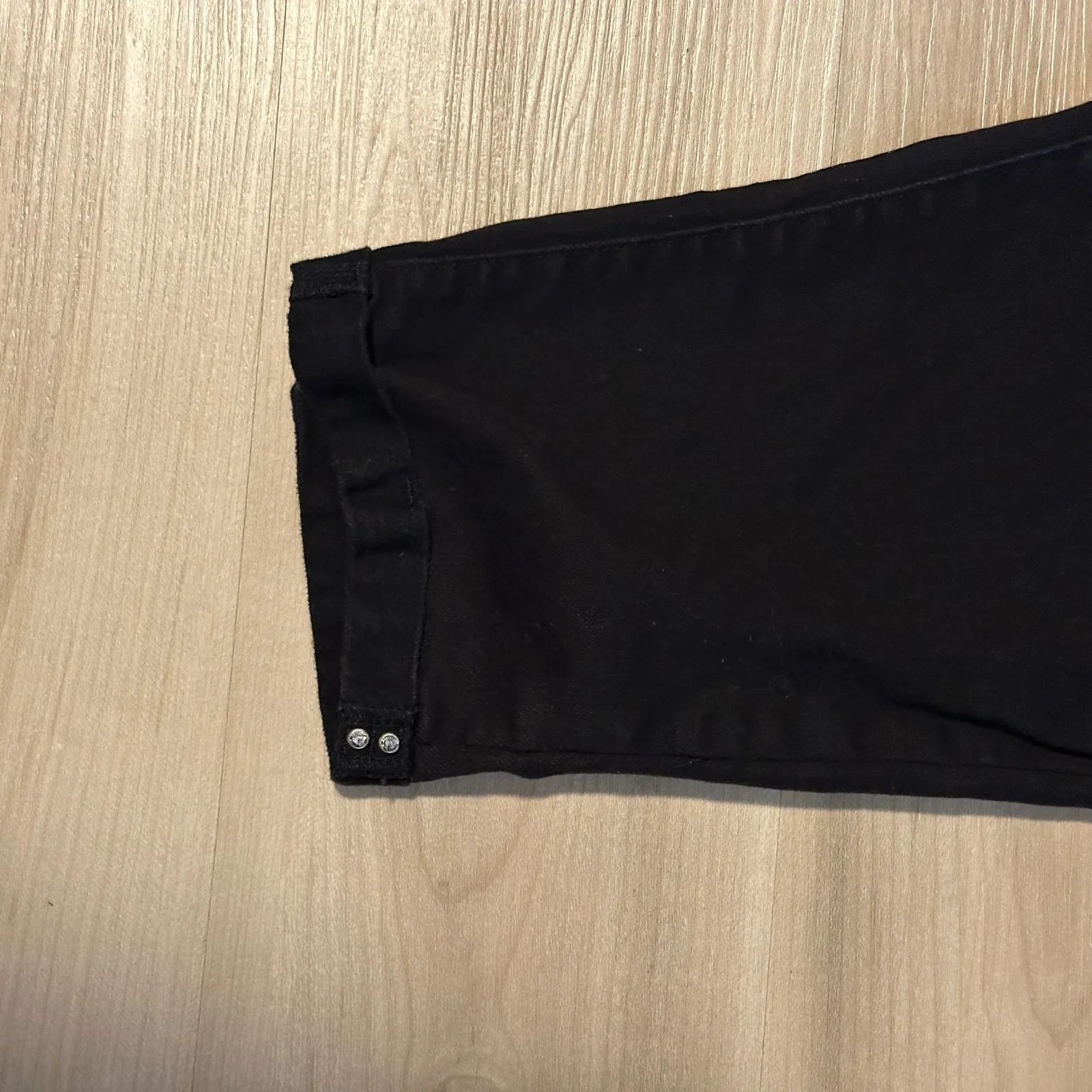 NYDJ Not Your Daughter‎ Women's 18W Black Capris Pants Cropped Sculpt Stretch - Image 6