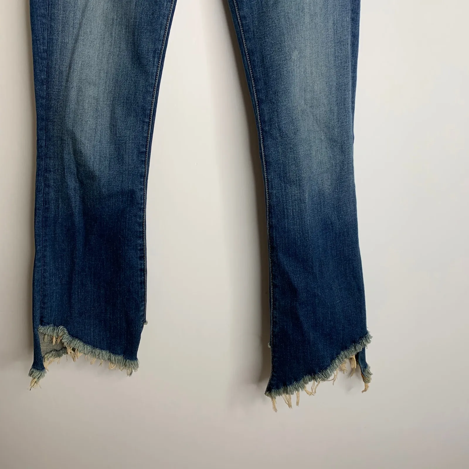 Veronica Beard Danni High-Rise-Kick-Flare Blue Jean Apollo Womens 25/0 - Image 4