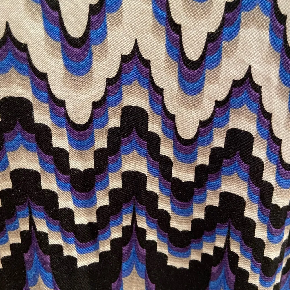 Just Fab Black & Blue Poncho Top size Small - Image 6