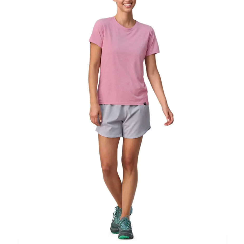 Patagonia Milkweave Mauve Capilene Cool Daily Shirt Womens XS Quick Drying Top - Image 9