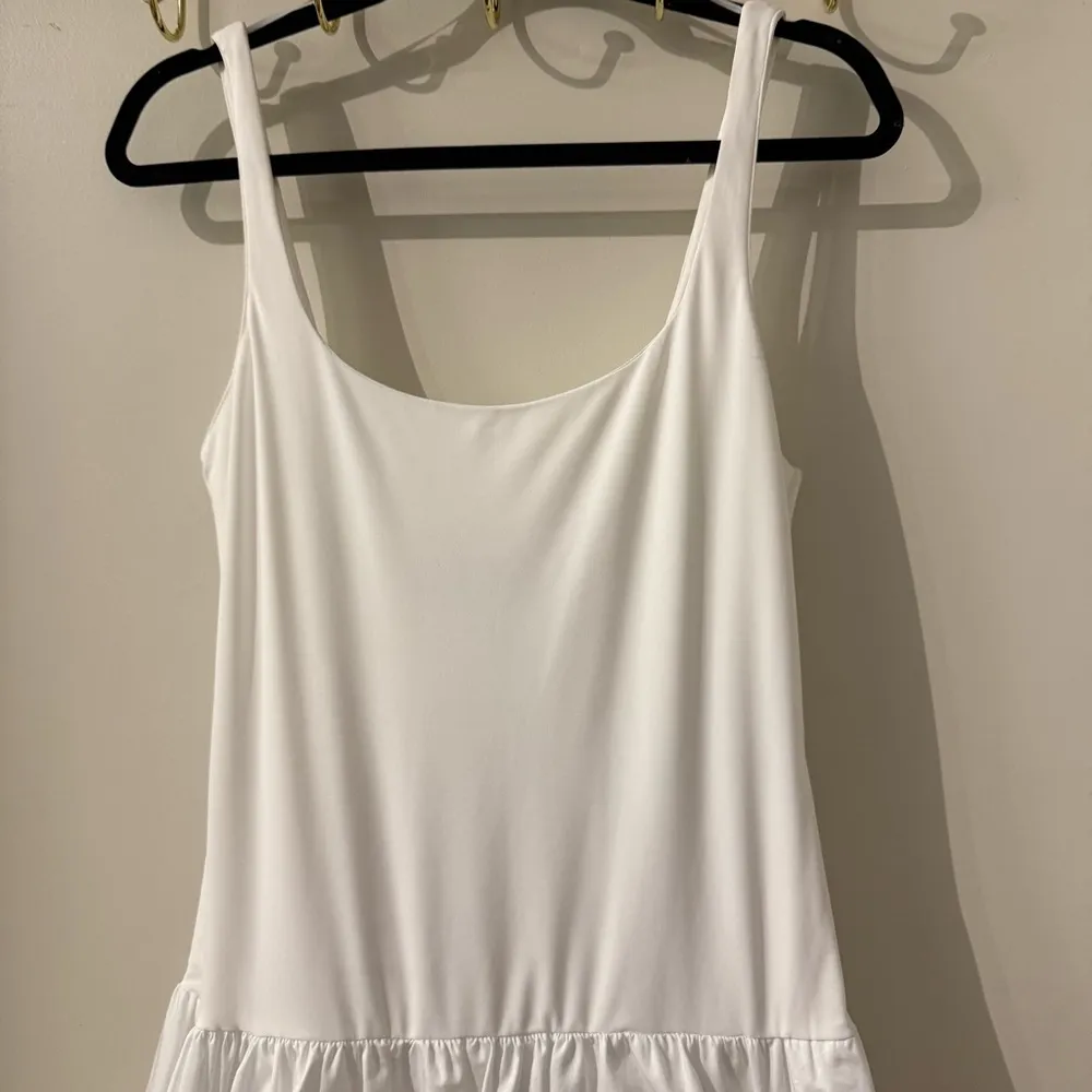 NWT ZARA Mixed Balloon White Midi Dress Size M - Image 11