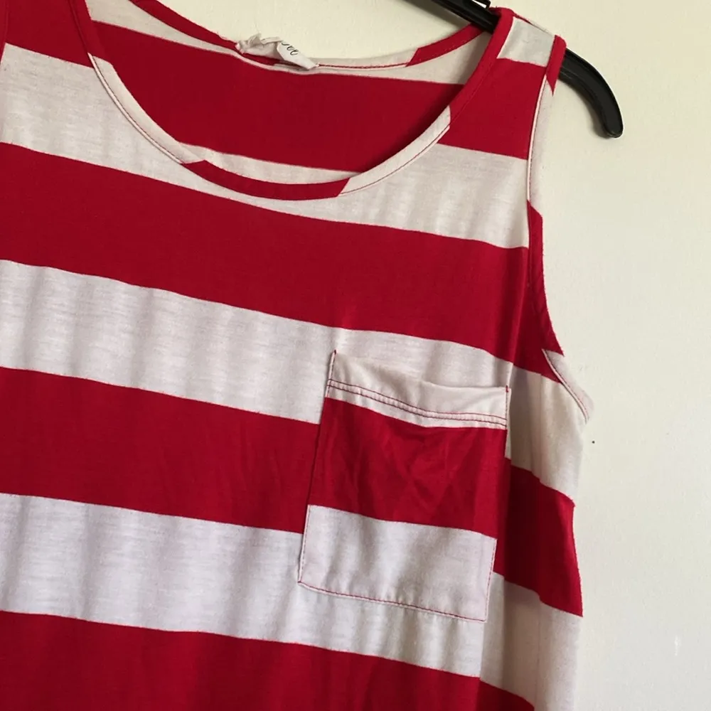 Bo Bel Red, White, Blue Tank Large - Image 2