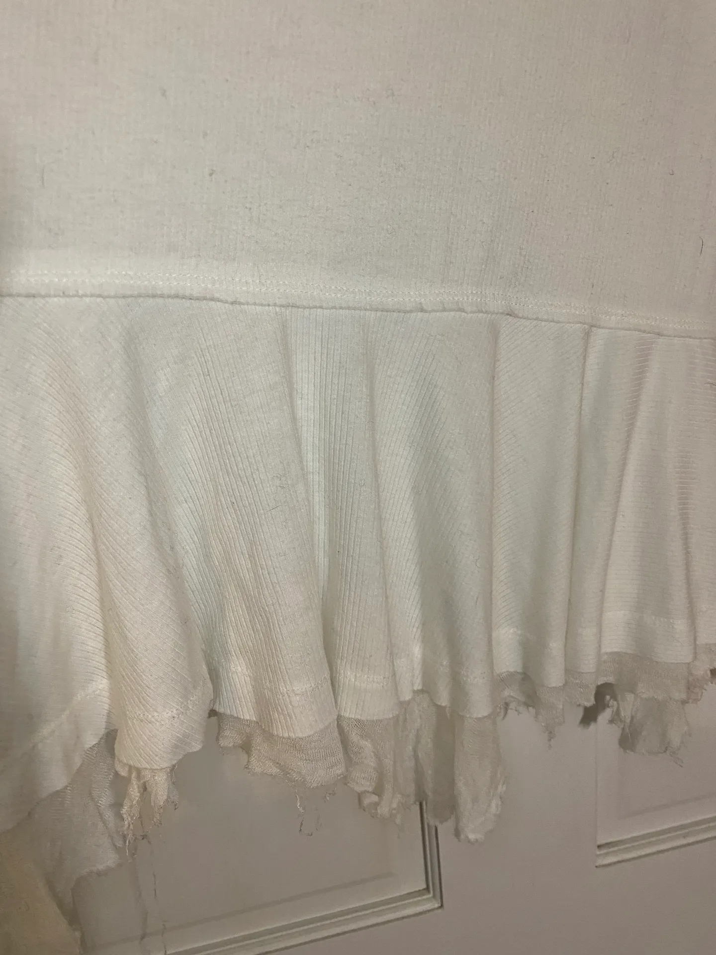 Free People Tangerine Tee Ivory - Image 7