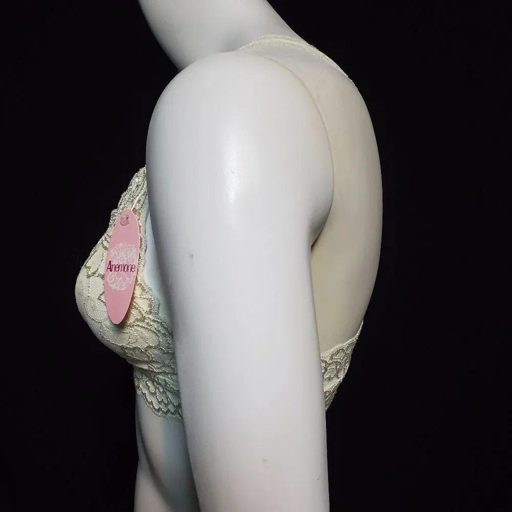 NWT Anemone Cream Lace Bralette (S/M) - Image 4