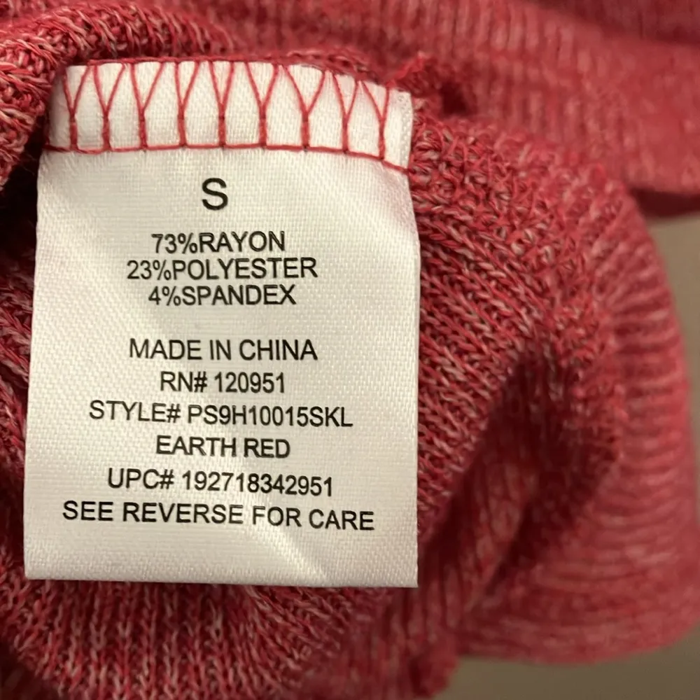 Pink Republic Pink knotted Front Short Sleeve Tee small - Image 9