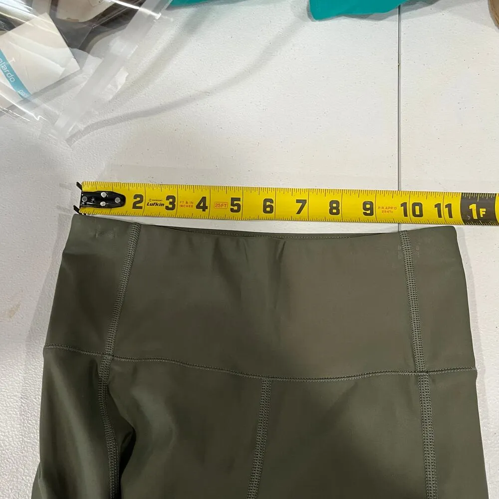 SWEATY BETTY High Shine High Waisted 7/8 Leggings Green Size XSmall - Image 6