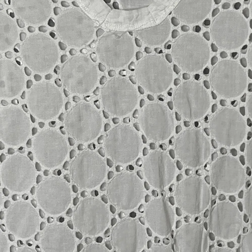 Jordan Taylor Collection White Elbow Sleeve Coverup S - Image 3