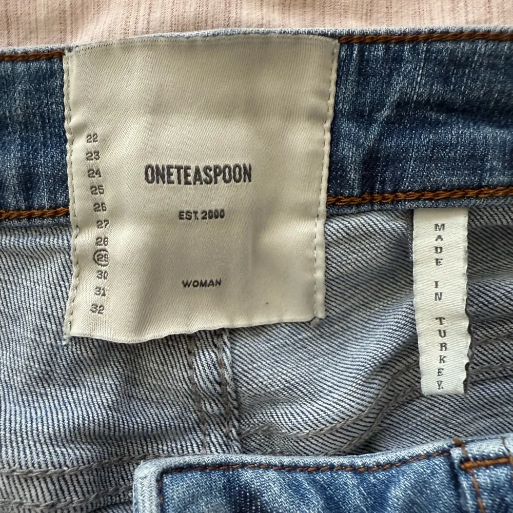 One Teaspoon Super High Waist Freebirds II Jeans - Image 4