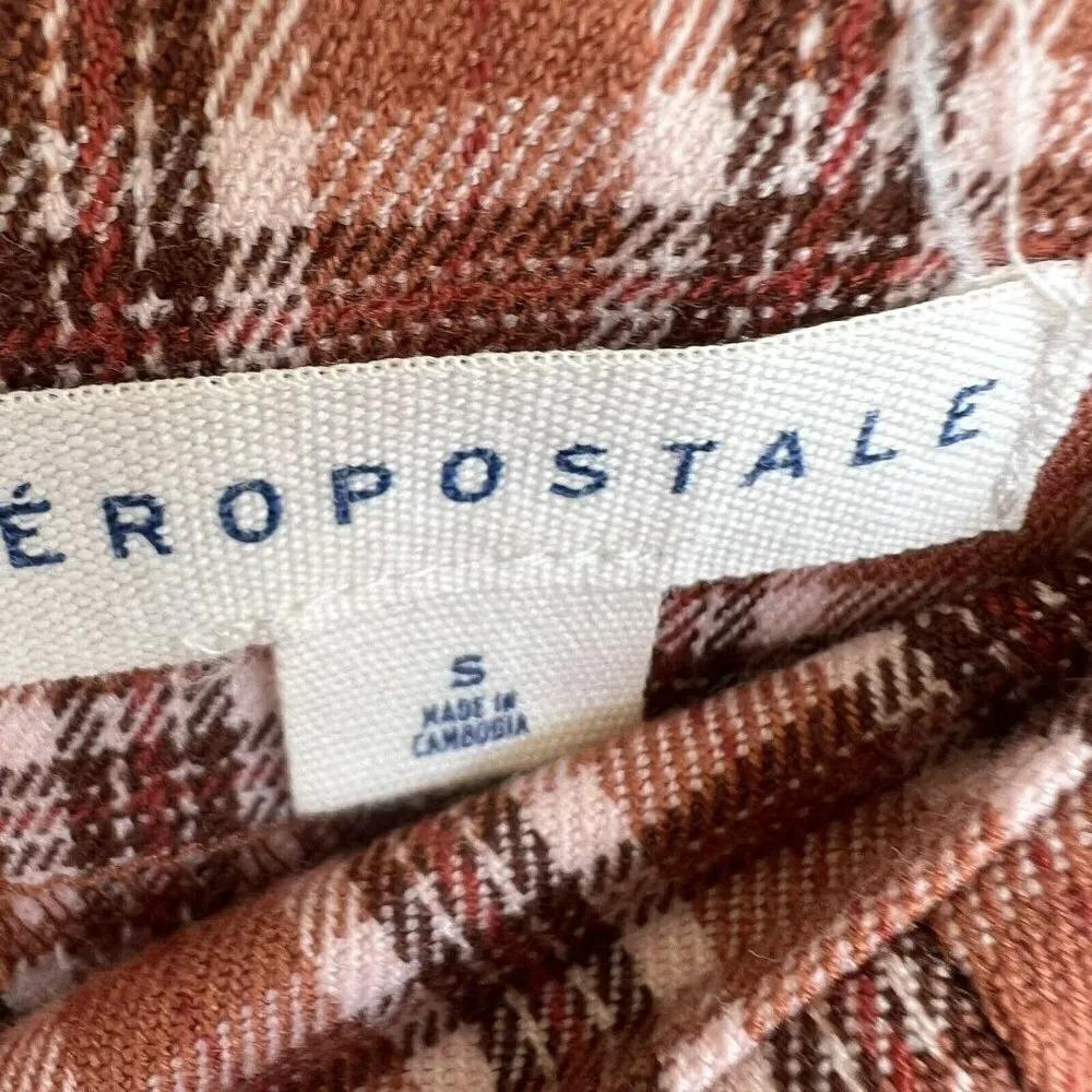 AEROPOSTALE micro mini Scottish plaid skirt - Image 7