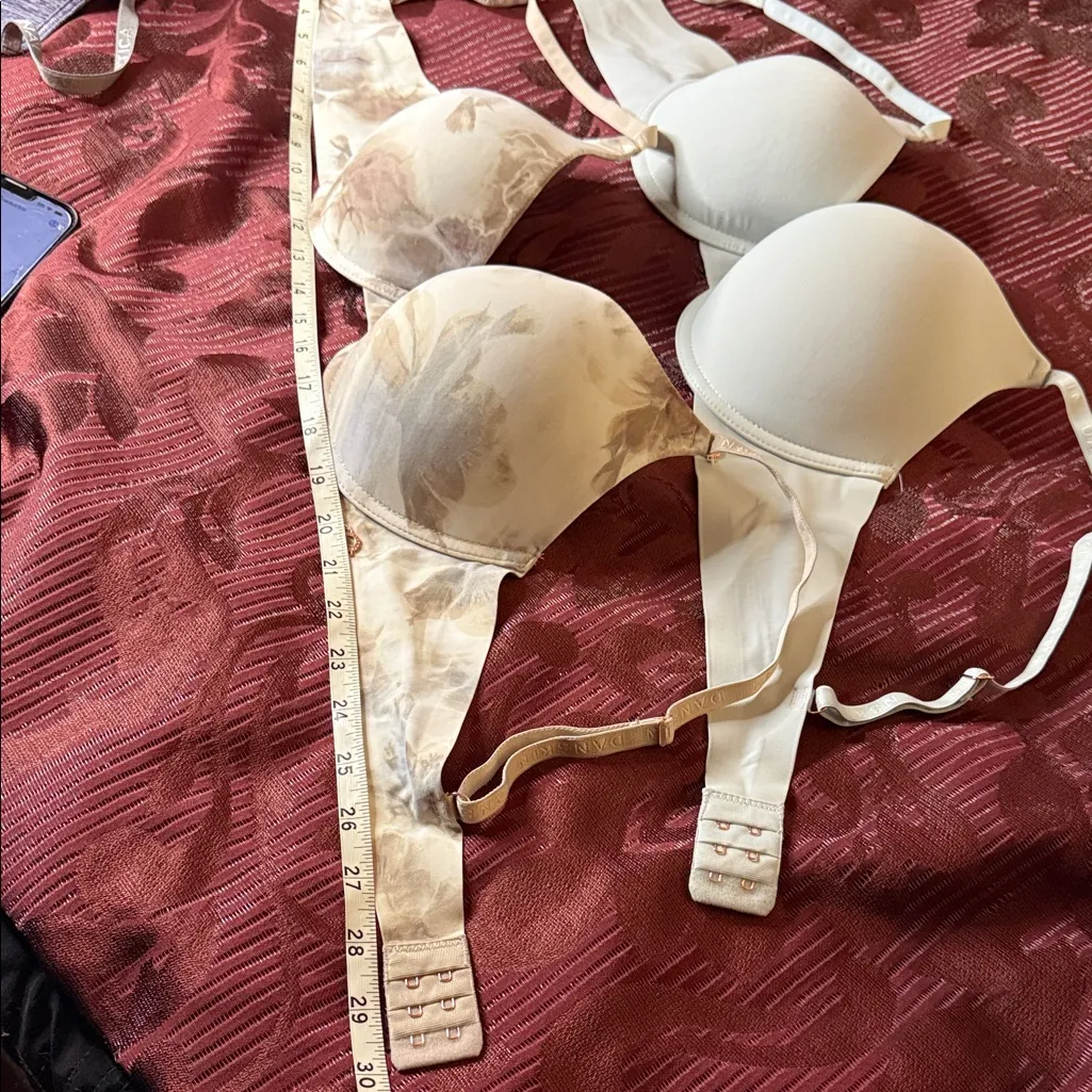 Danskin Cream and Floral Bra Duo - Image 8