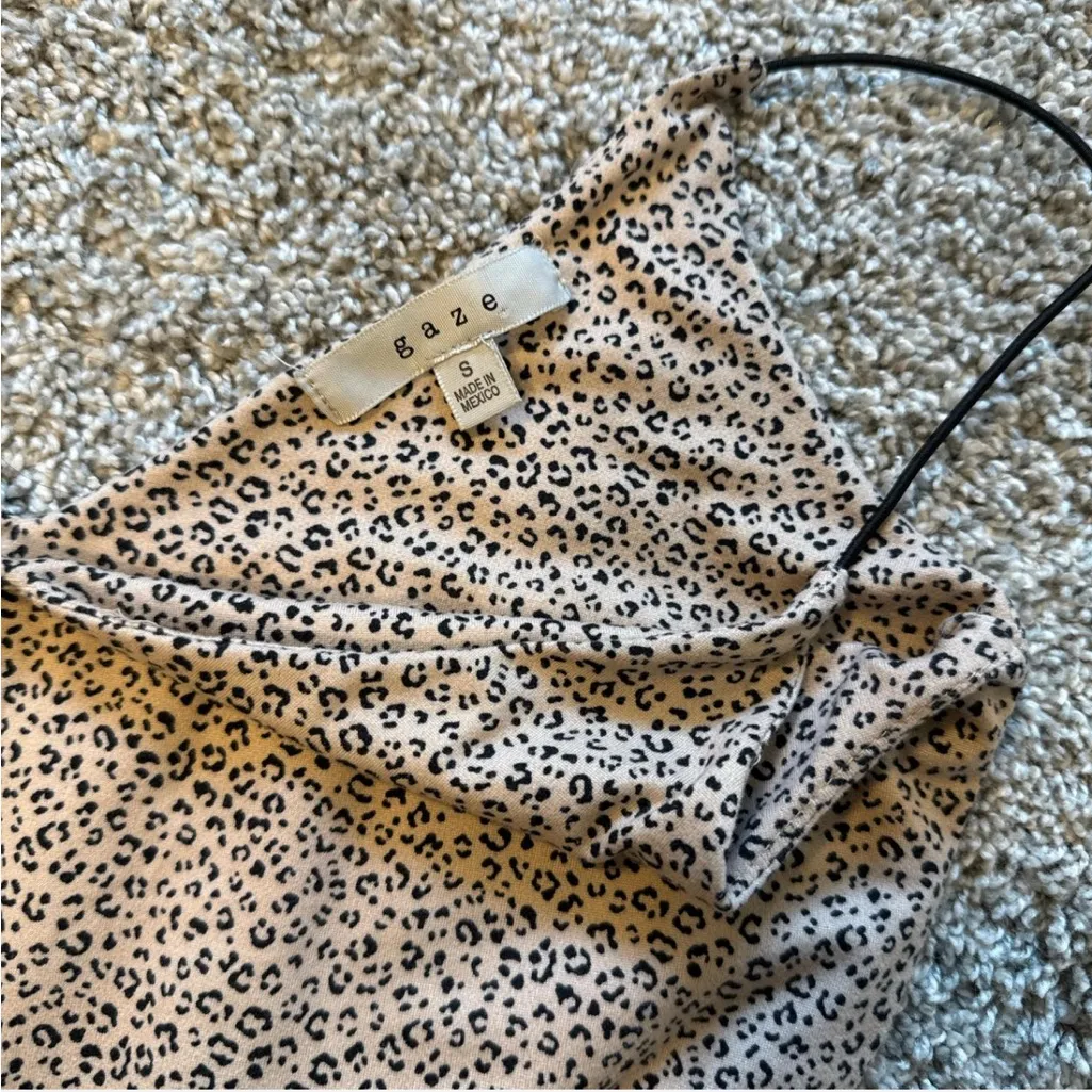 Gaze Bodysuit Size Small Tan - Image 4