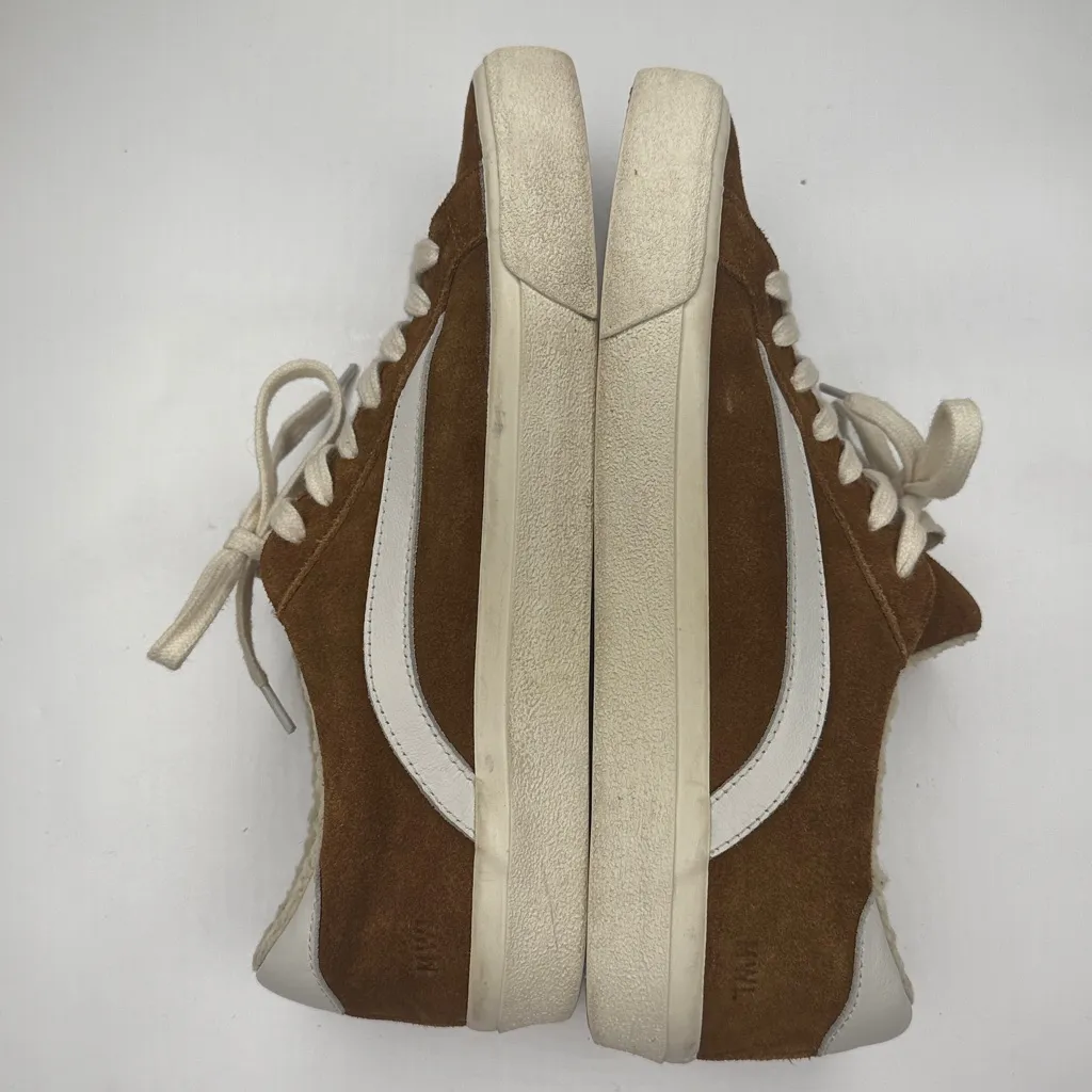 Madewell Sidewalk Low-Top Sneakers in Suede and Sherpa S-459 Sz 9.5 - Image 9