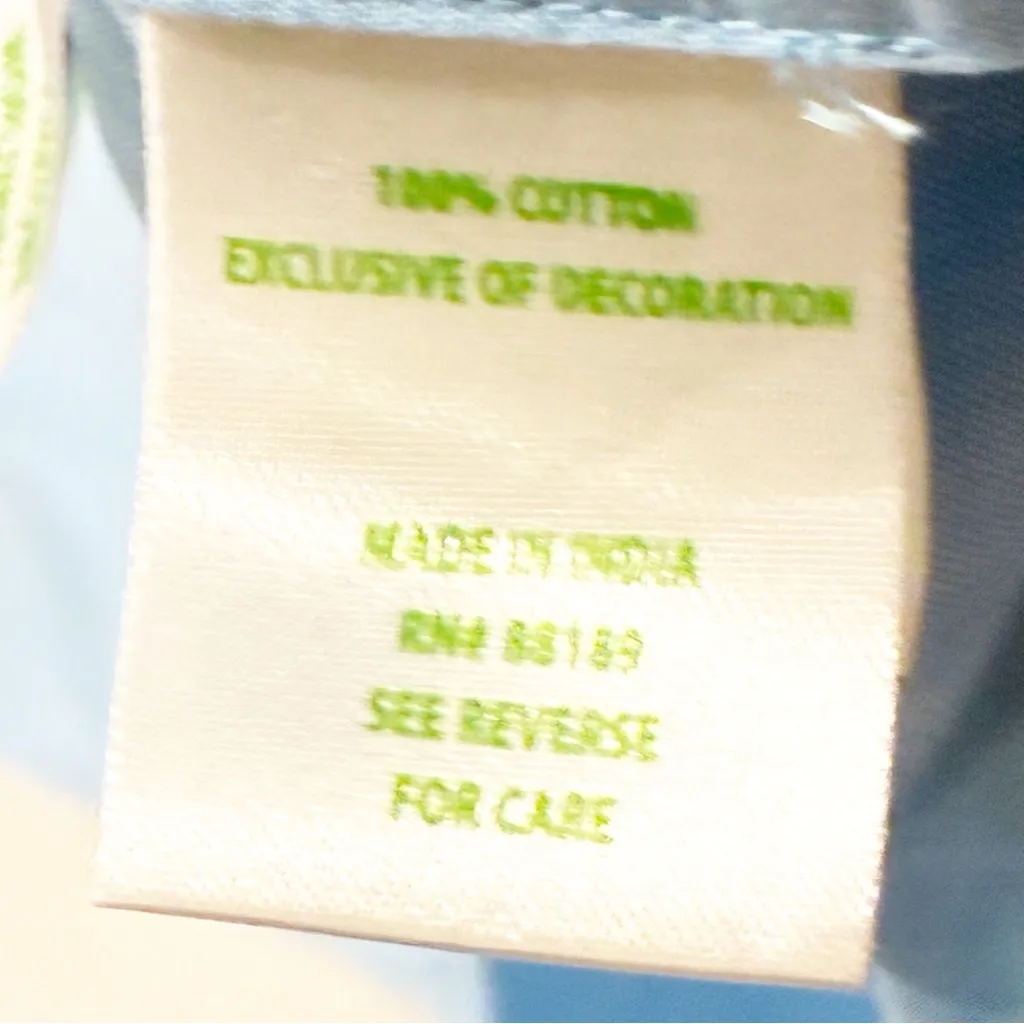 Lilly Pulitzer Cecile Zanzibar Blue Embroidered Long Sleeve Tunic Top Small NEW - Image 5