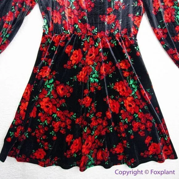 NEW The Children’s Place Womens Mommy‎ And Me Floral Velour Dress - Image 14