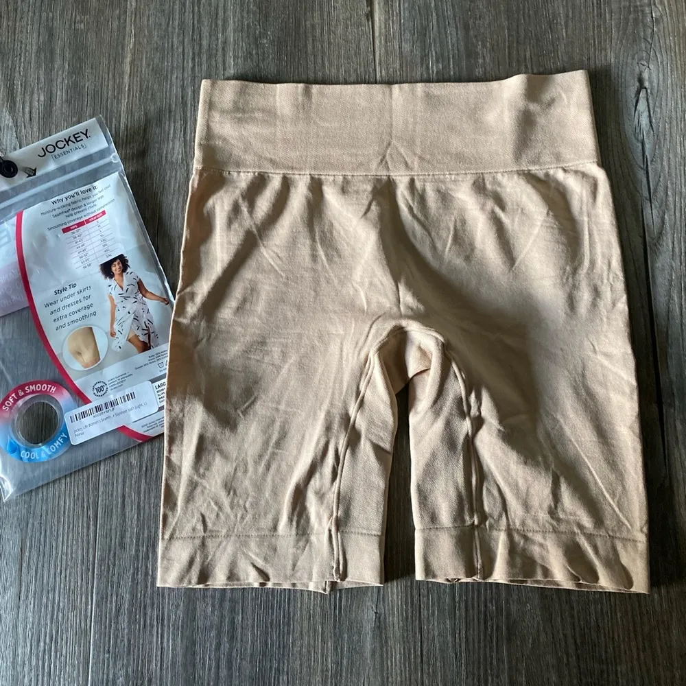 NEW jockey slipshort spanx Tan Size L - Image 2