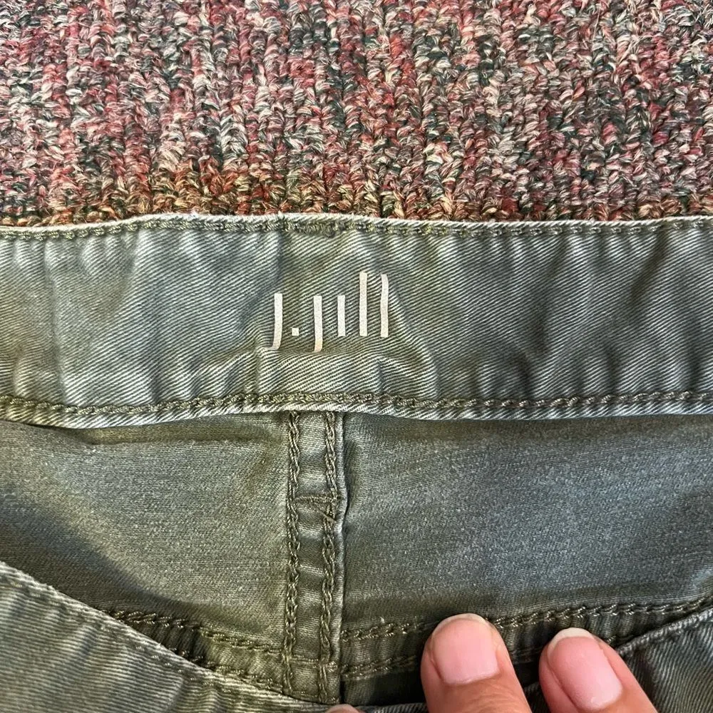 J Jill green jeans 12 - Image 5