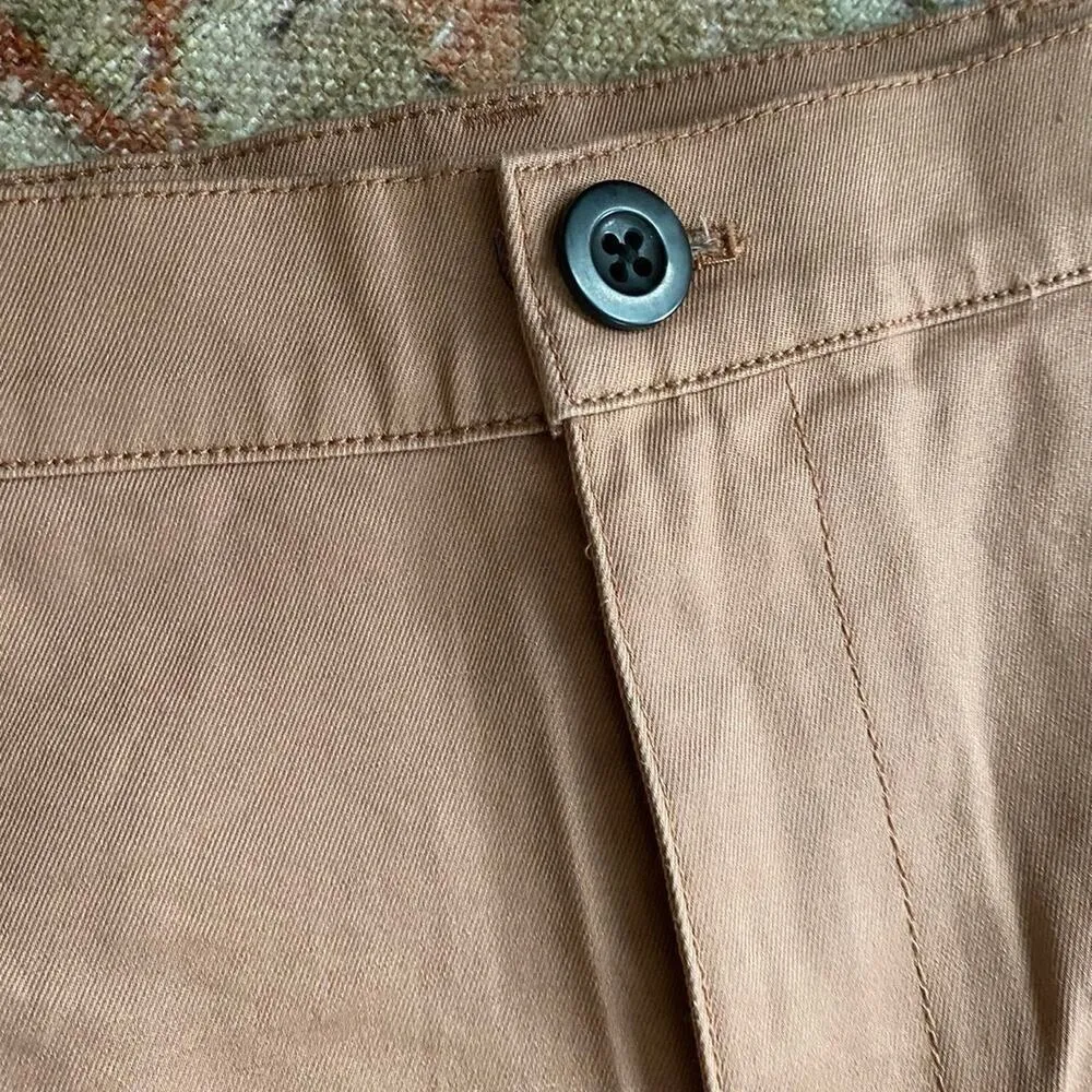 Madewell High Rise Twill Raw Hem Shorts Dusty Rose/Blush NEW Size 26‎ - Image 4