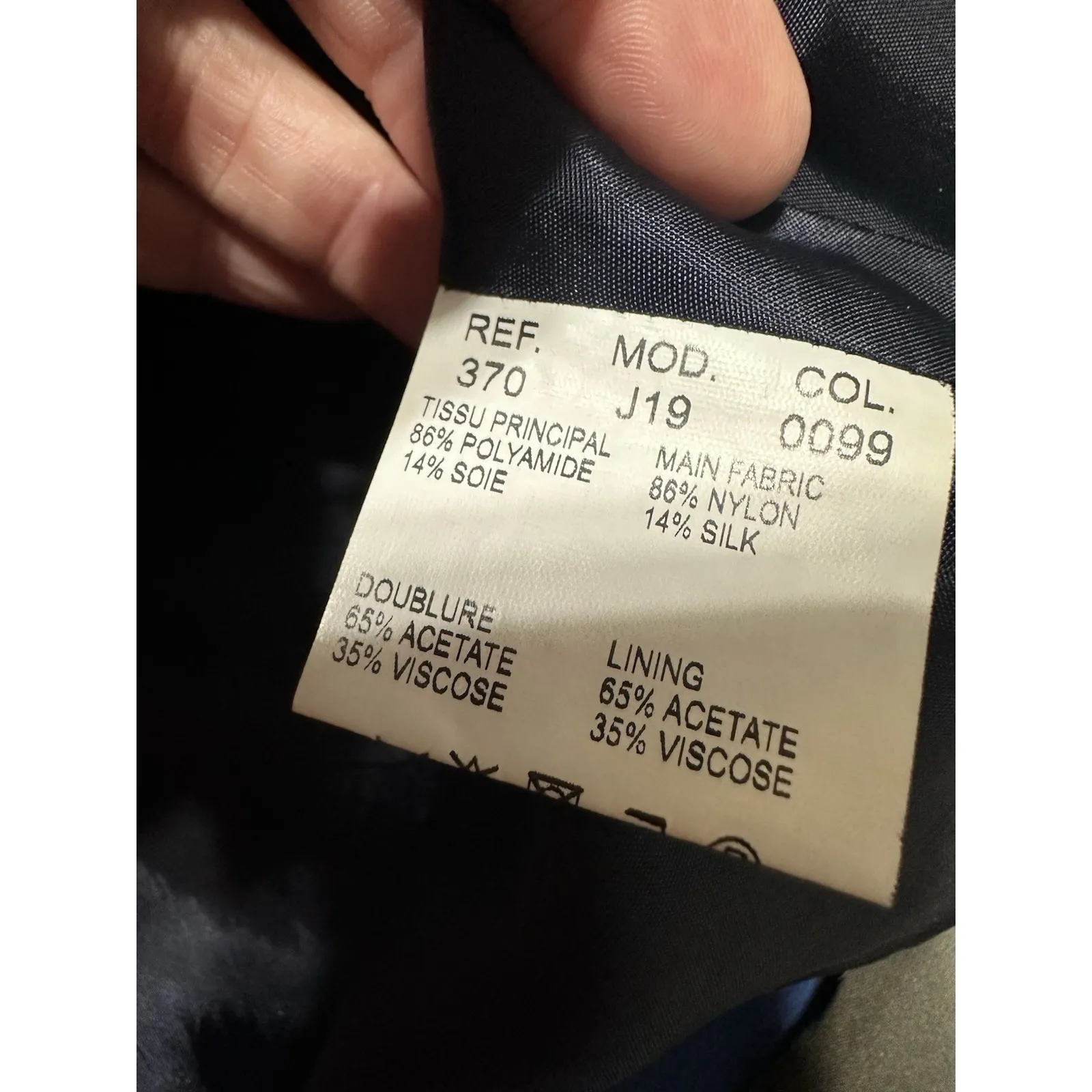 CARVEN Skirt 36 US 4 Abstract Brushstroke Art Print Mini Silk Blend Pocket Wrap - Image 10