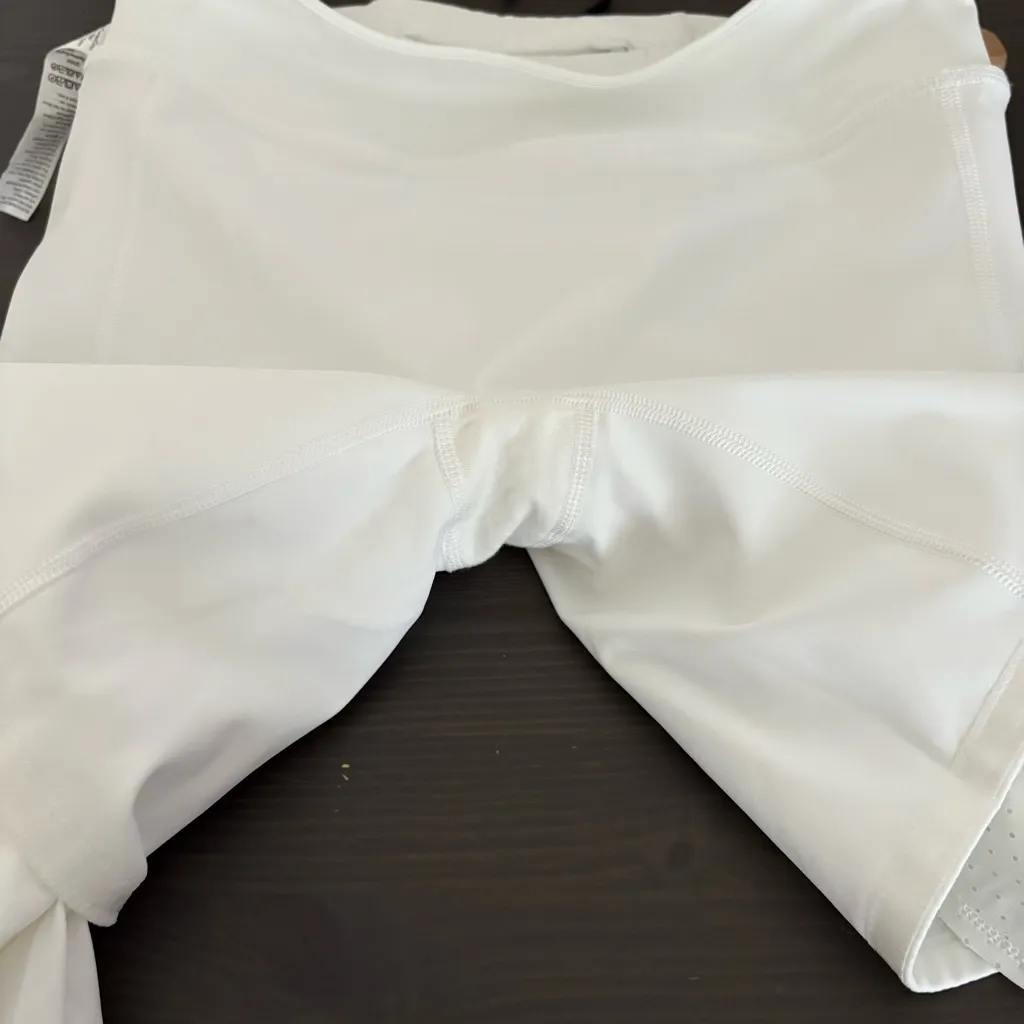 New Spanx Get Moving Skort 17" Booty Boost Short White Size M - Image 13