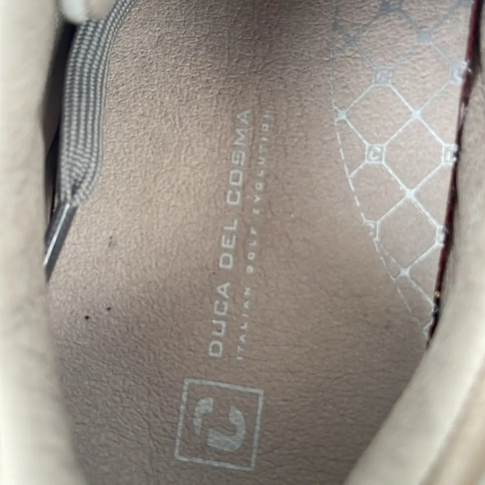 Duca Del Cosma Italian Gold Evolution Caldes Floral Women's Golf Shoes Size 6 - Image 9