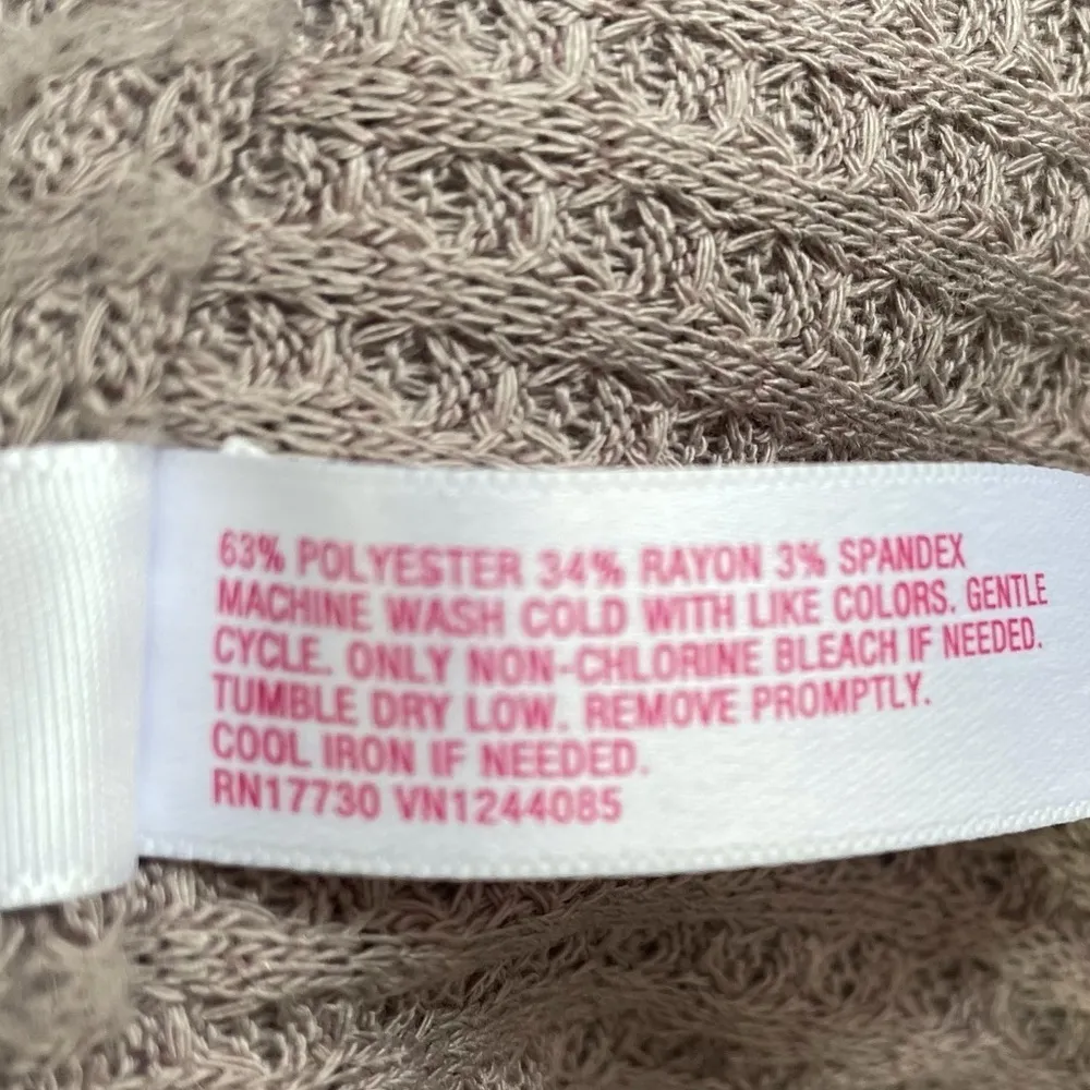 Xhilaration Thermal Knit Sleepwear Tank Top - Image 6