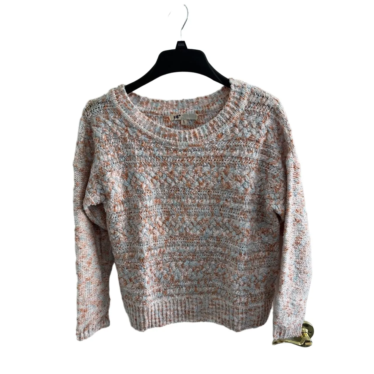 Jolt Women’s Multicolor Chunky Knit Sweater Pullover Size XL‎ - Image 2