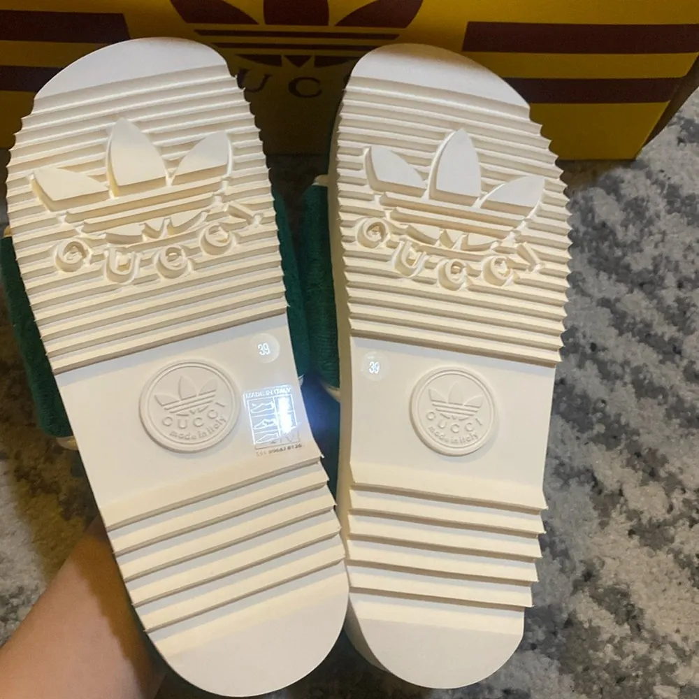 Gucci x Adidas Women Magic Sponge GG Demetria Platform Sandal size 39 - Image 5