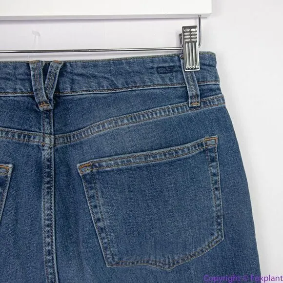 NEW VINEYARD‎ VINES High Rise Kick Flare Jamie Jeans in Indigo, 28 - Image 11