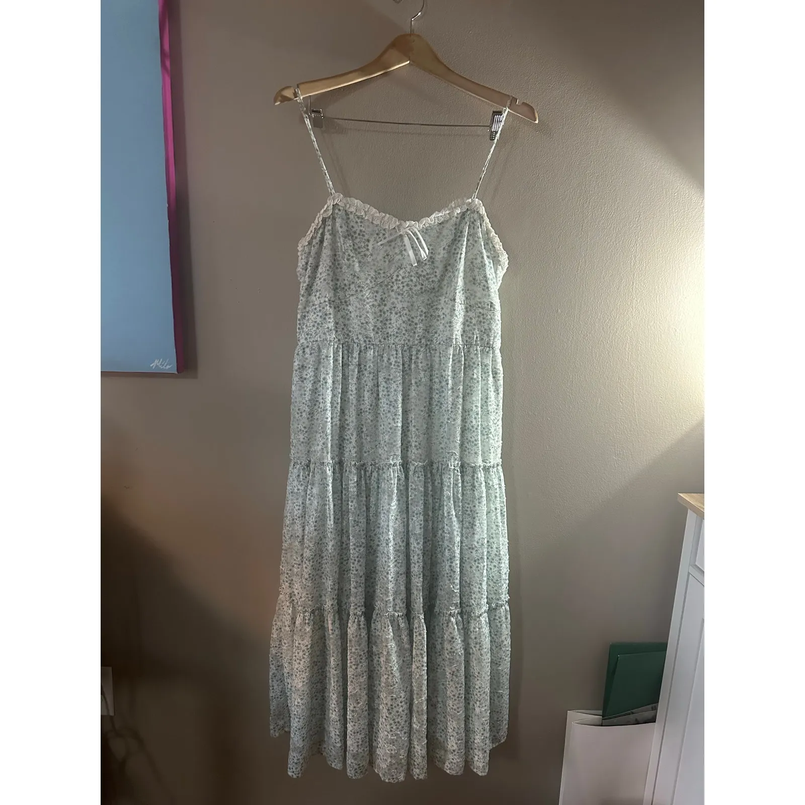 Altar'd State Julie Floral Midi Dress Size XXL - Image 4