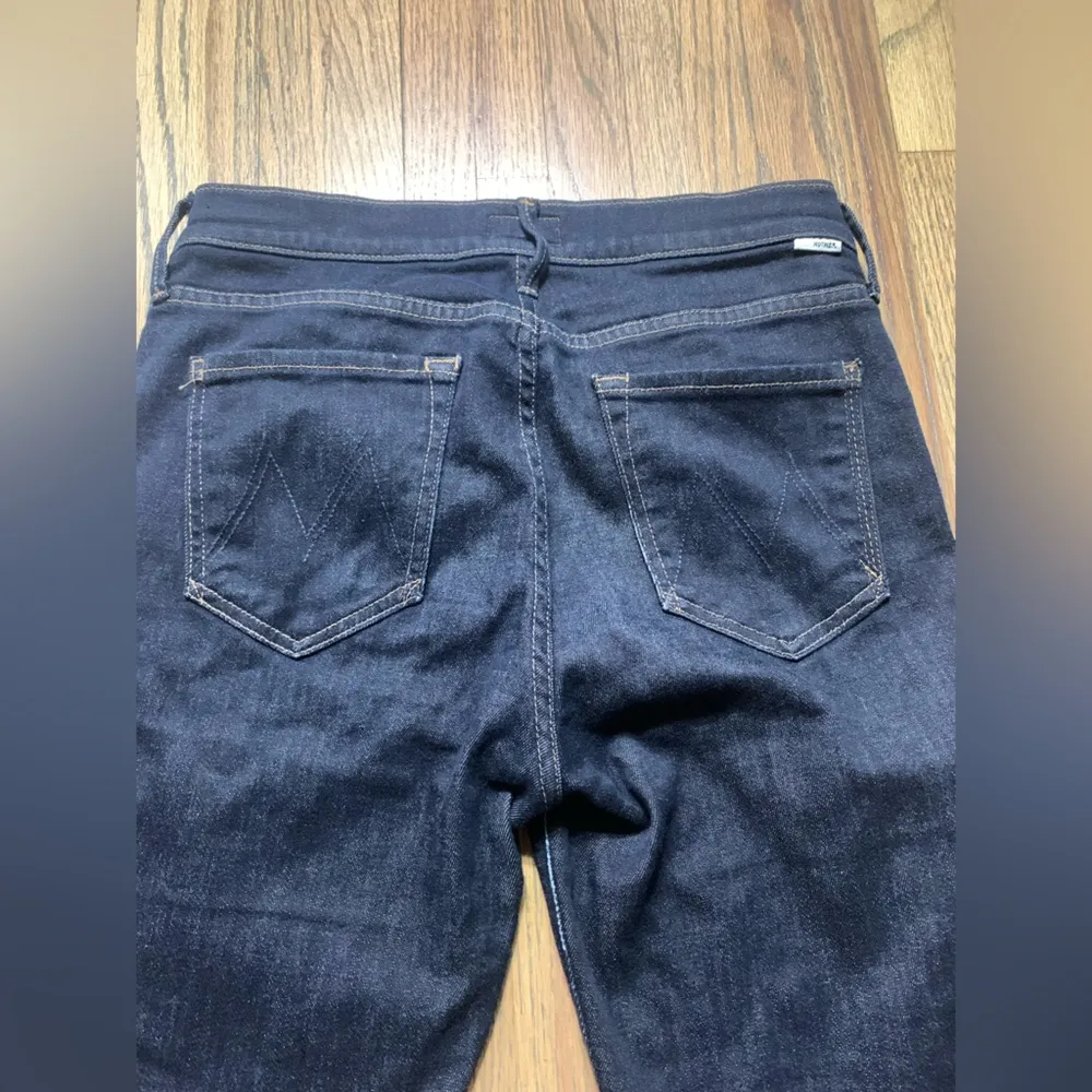 Mother looker ankle gray so good 28 Blue - Image 9