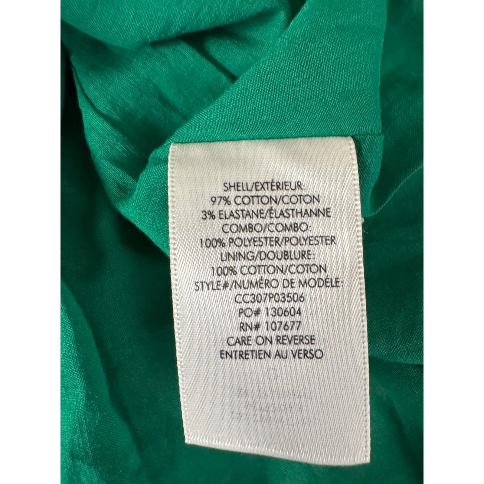 Alice Olivia Green Floral Wrap Mini Dress Size 12 - Image 13