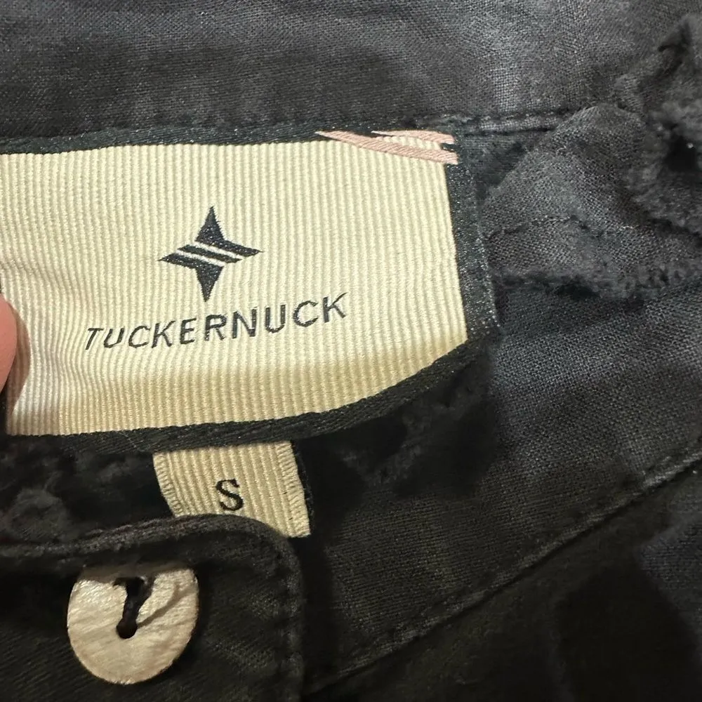 🖤 Tuckernuck Black Teagan Popover Shirt – Size Small 🖤 - Image 8