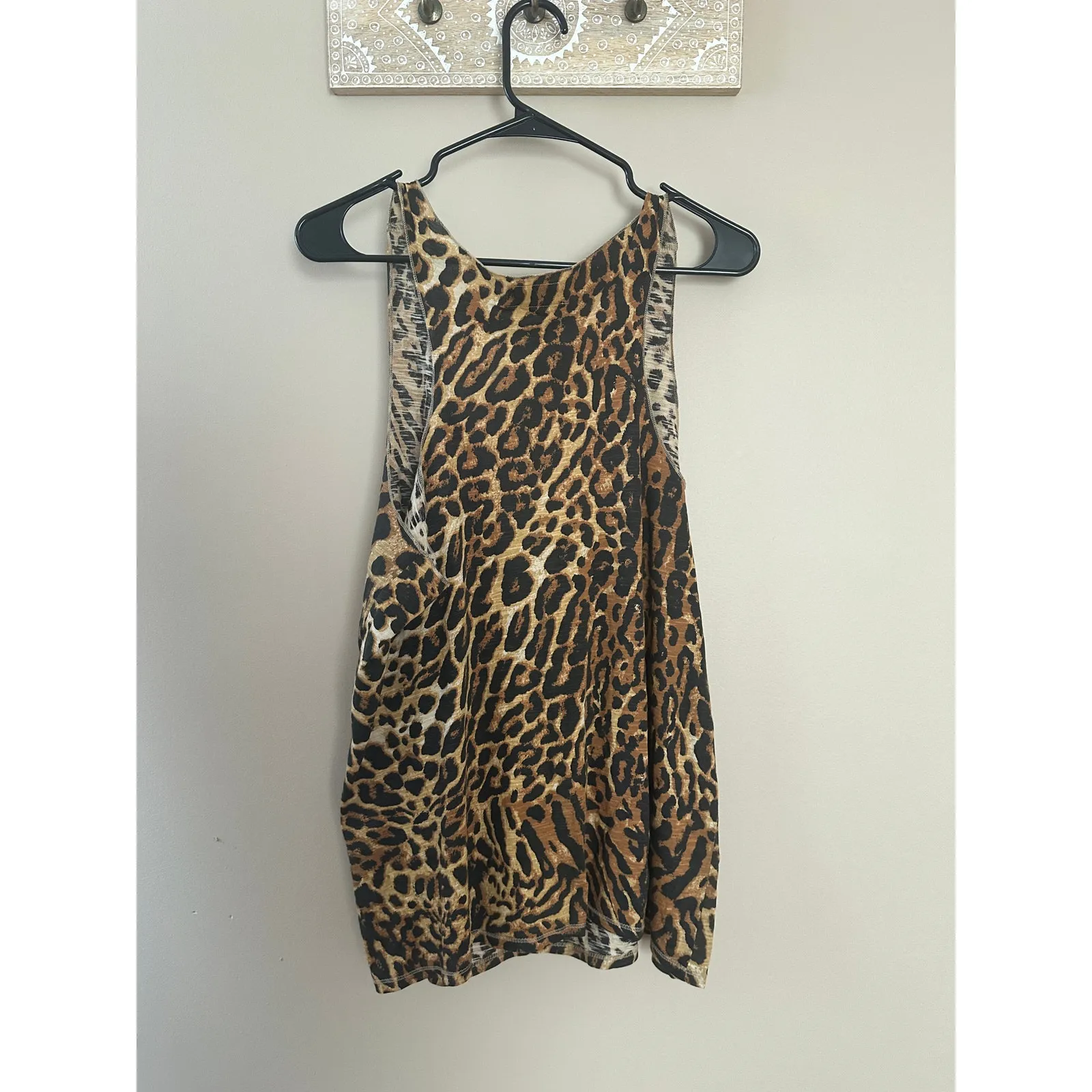 Denim & Supply Ralph Lauren Cheetah Racerback Tank Top - Image 6