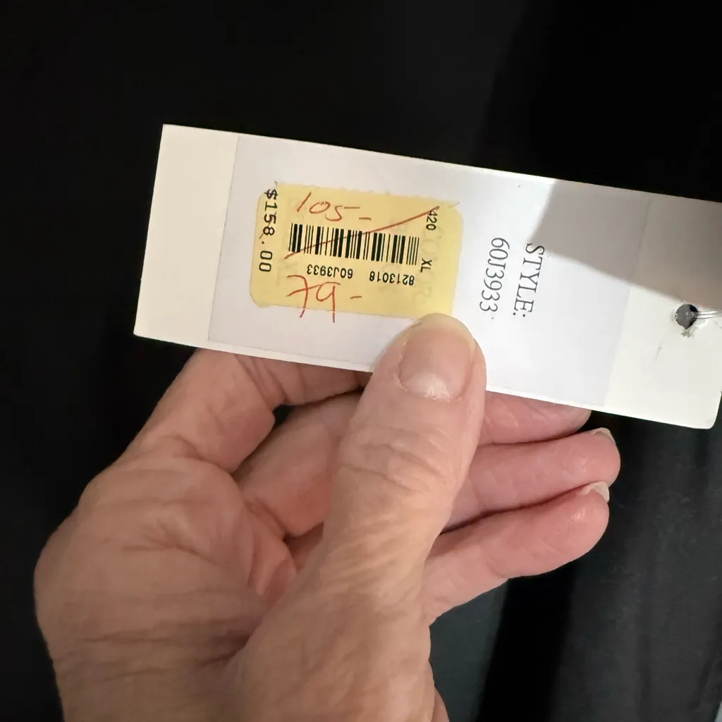 NWT Jade Bubble Sleeves Black Dress Chic Size XL - Image 6