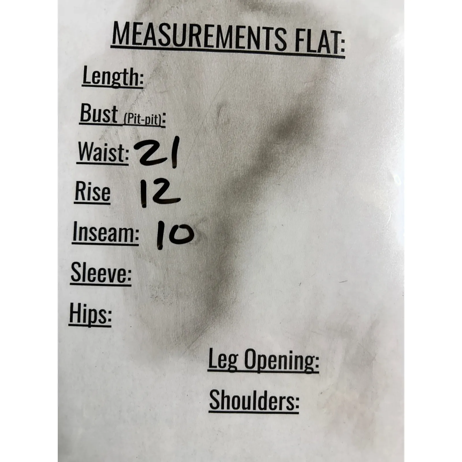 Lands' End Biker Shorts Women 2X Green Brown Tie Dye High Rise 10" Inseam - Image 5