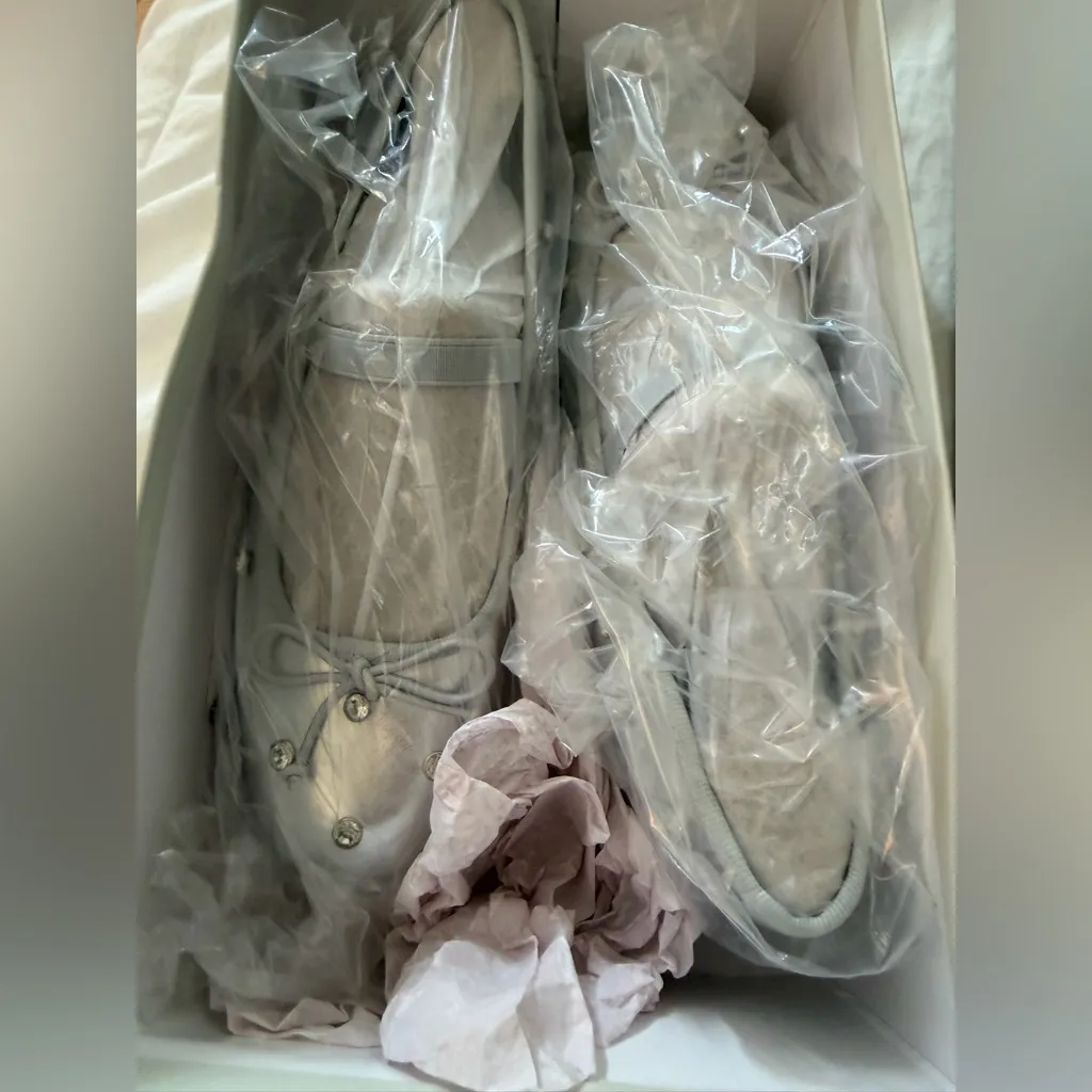 NEW Silver Bandolino Prity Mary Jane Embellished Ballet Flats 9.5 $79 - Image 4