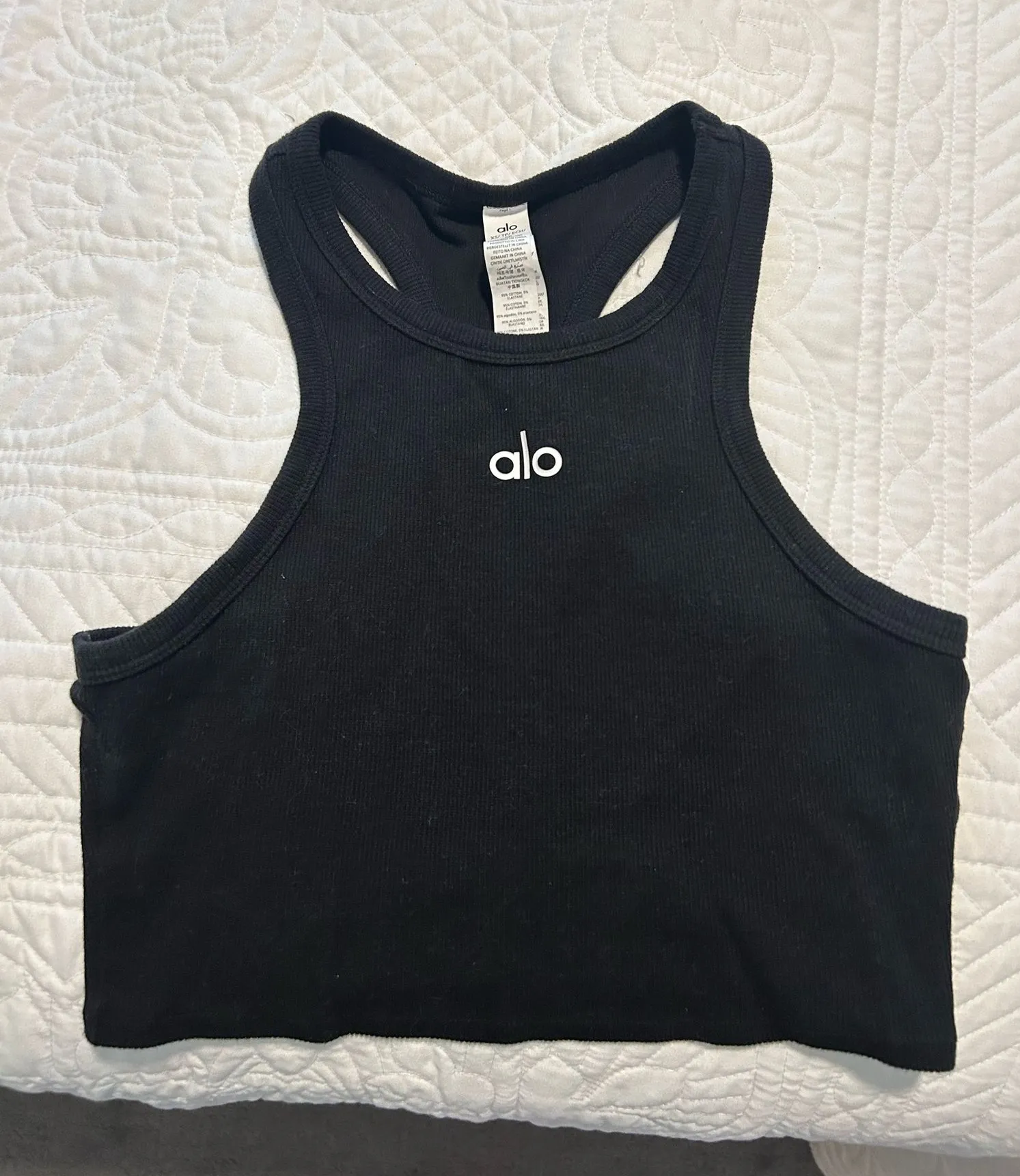 Alo Tank Top Black Size XS - $38 (44% Off Retail) - From Sydney