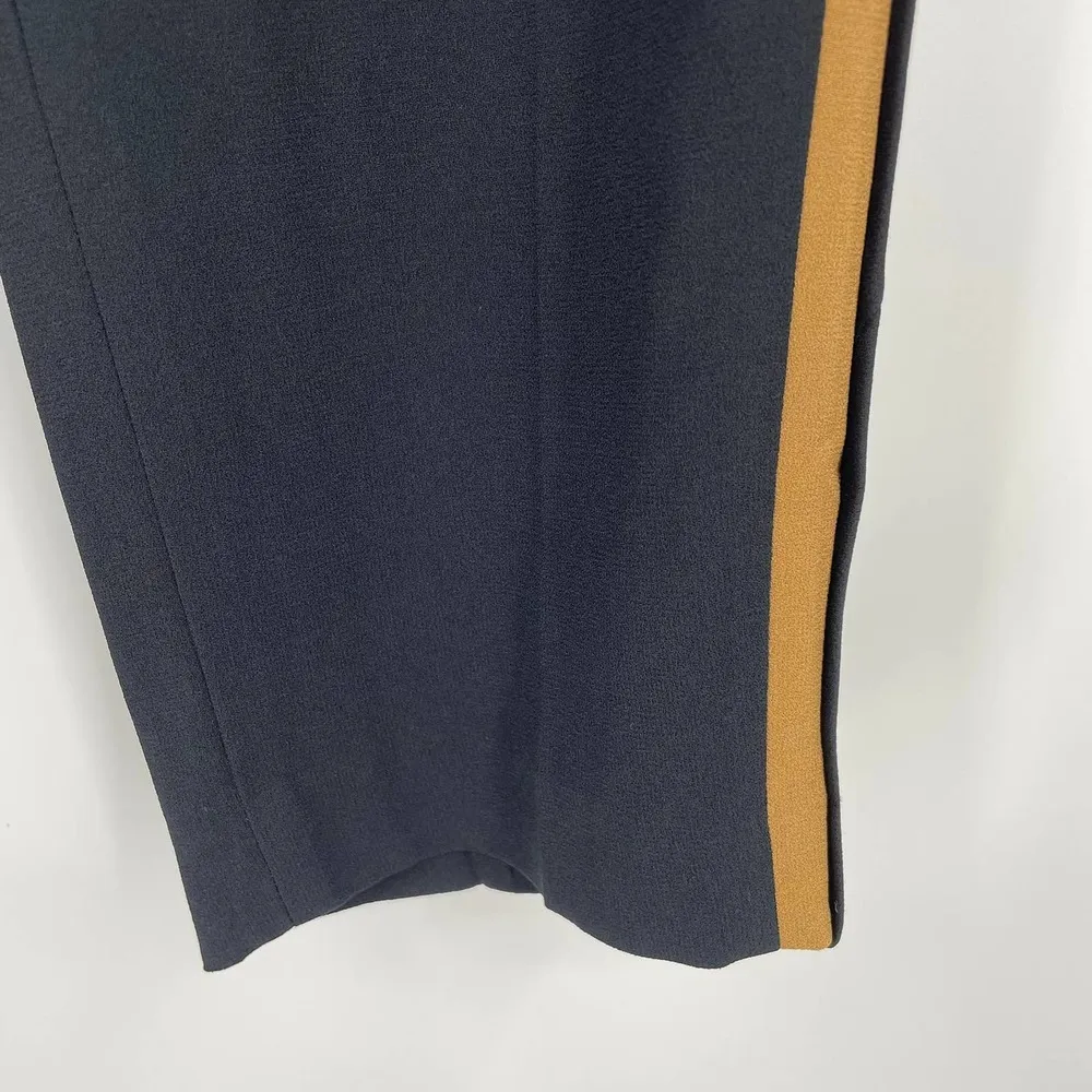 ARITZIA Babaton Conan Pant Crepe Cropped Dress Pant Size 4 Black Tamarind - Image 5