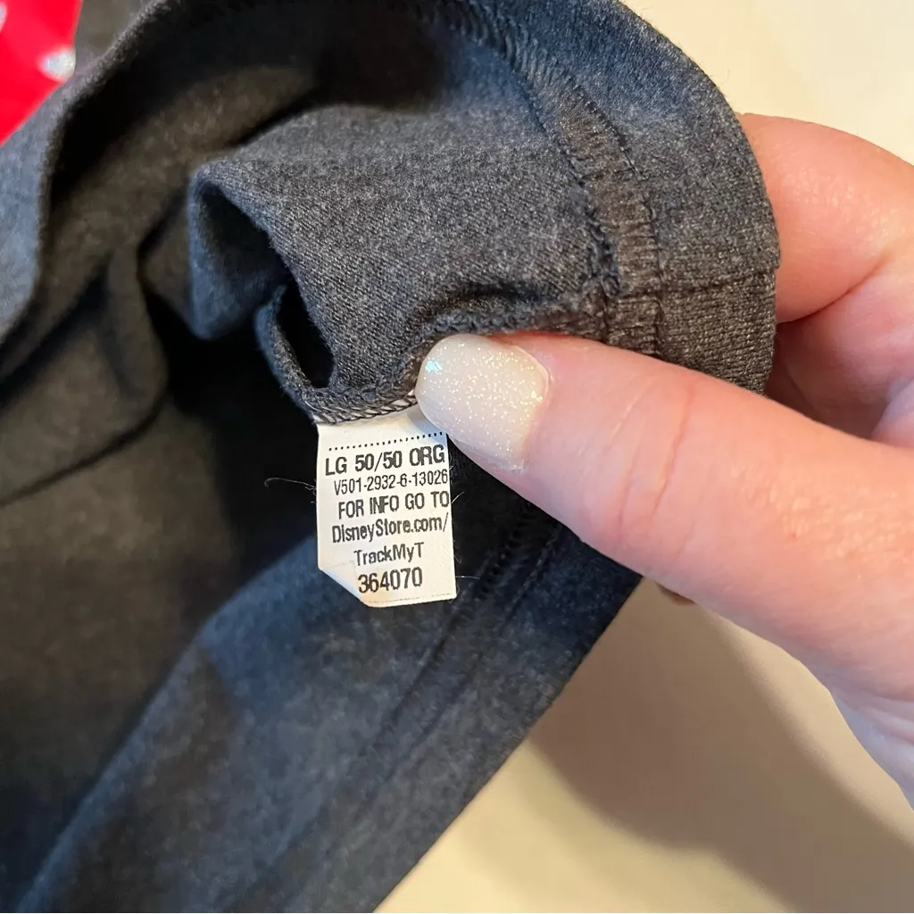 Disney Store Snow‎ White Womens Size Large Grey Gray Fairest of Them All Shirt - Image 4