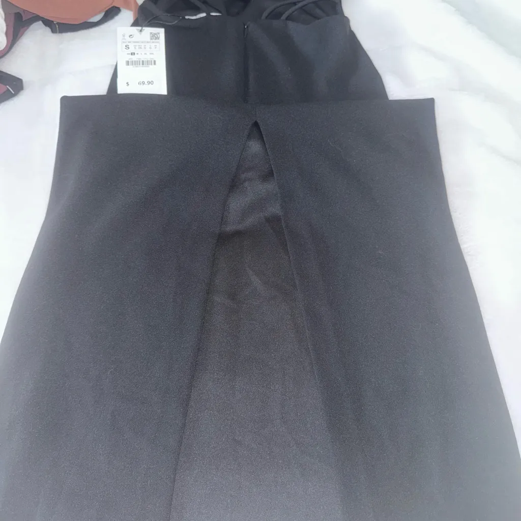 Zara strapless dress - Image 3