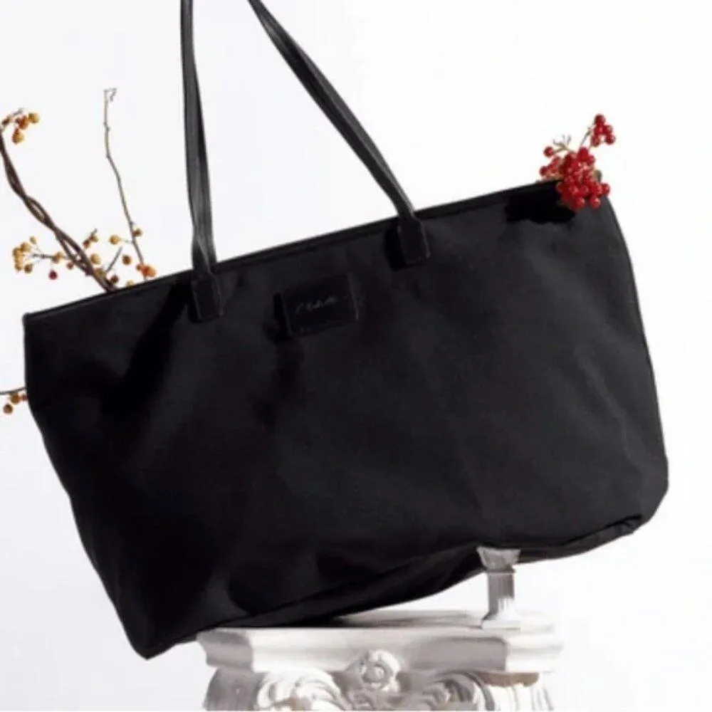 Cleobella NWT Black Canvas Tote Bag - Image 3