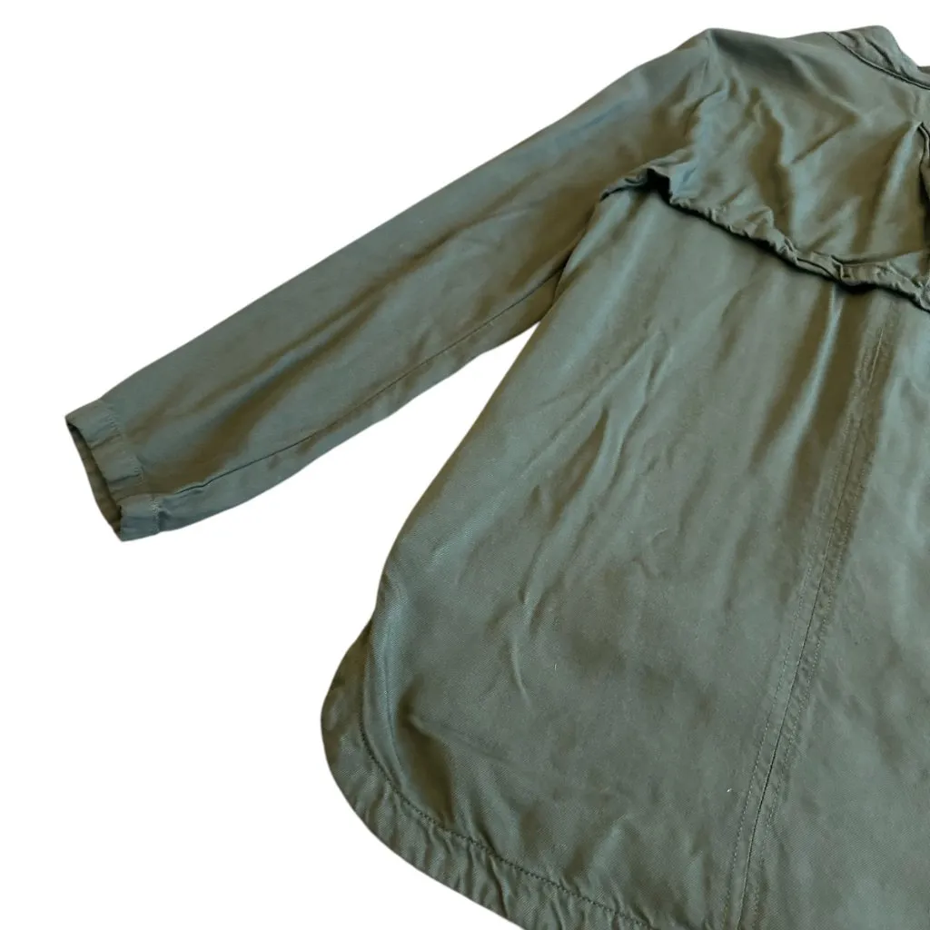 Triple Five Soul Forest Green Sweater Jacket Snap - Image 8