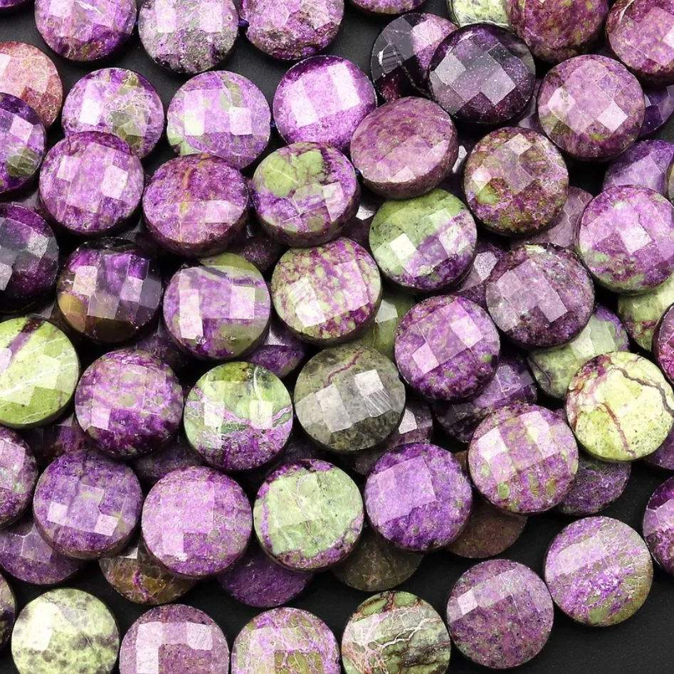 Rose Quartz Atlantisite Coin & freshwater pearl Set in .925 Sterling Silver S14 Pink - Image 3