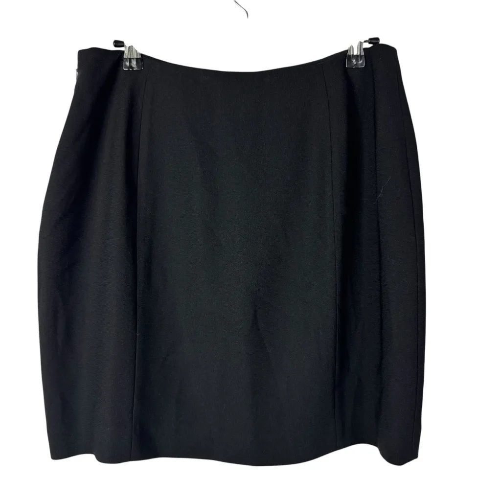 Preview Collection Petites Black Pencil Skirt 10P Size 10 - Image 2