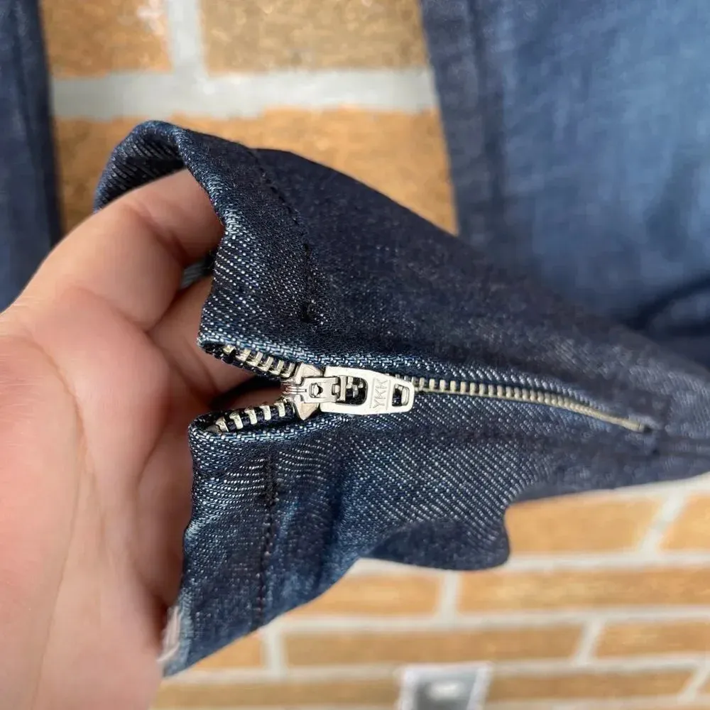 KSubi Supper Skinny ZIP Jeans Dark Indigo wash 24 - Image 5